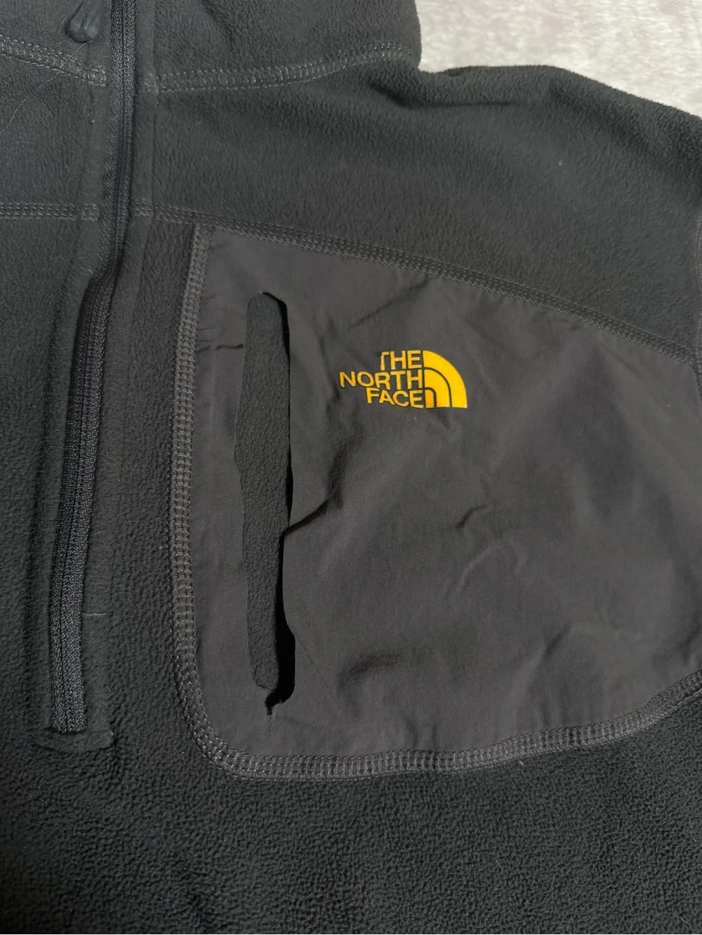 The North Face Black Lightweight Half-Zip Pullover Jacket